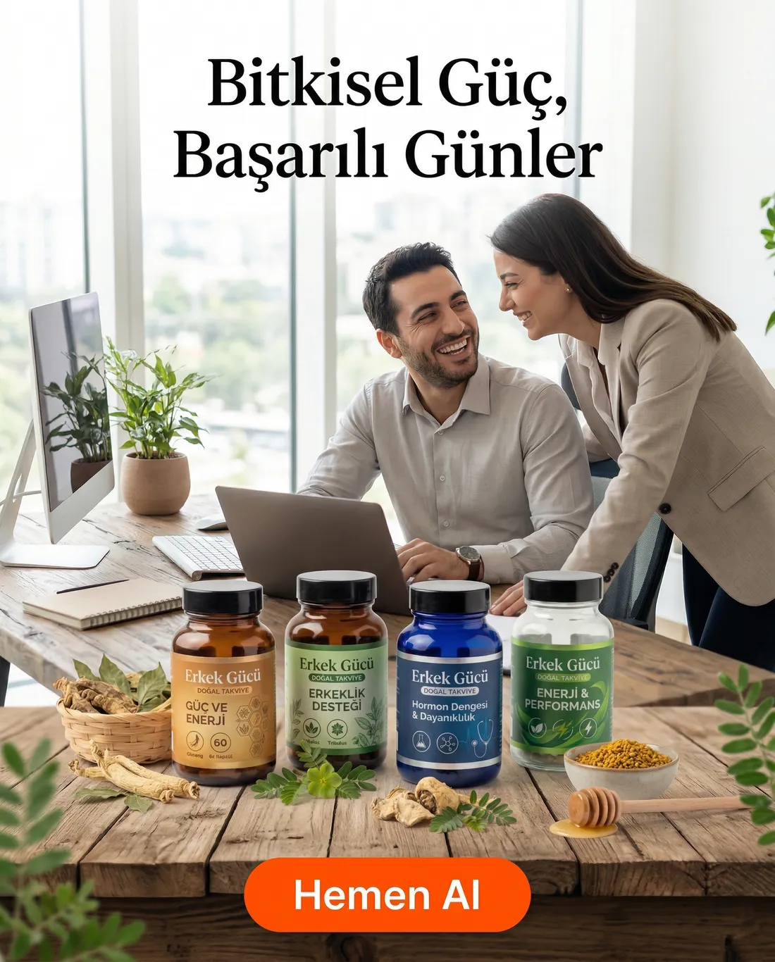 Günlük vitalite ve enerji desteği görseli