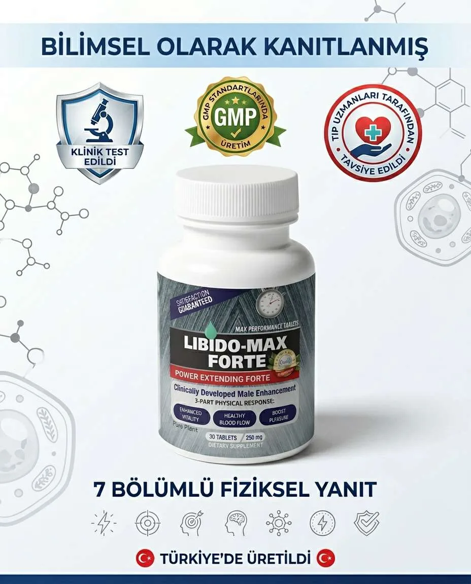 Libido-Max Forte ile günlük enerji ve canlılık