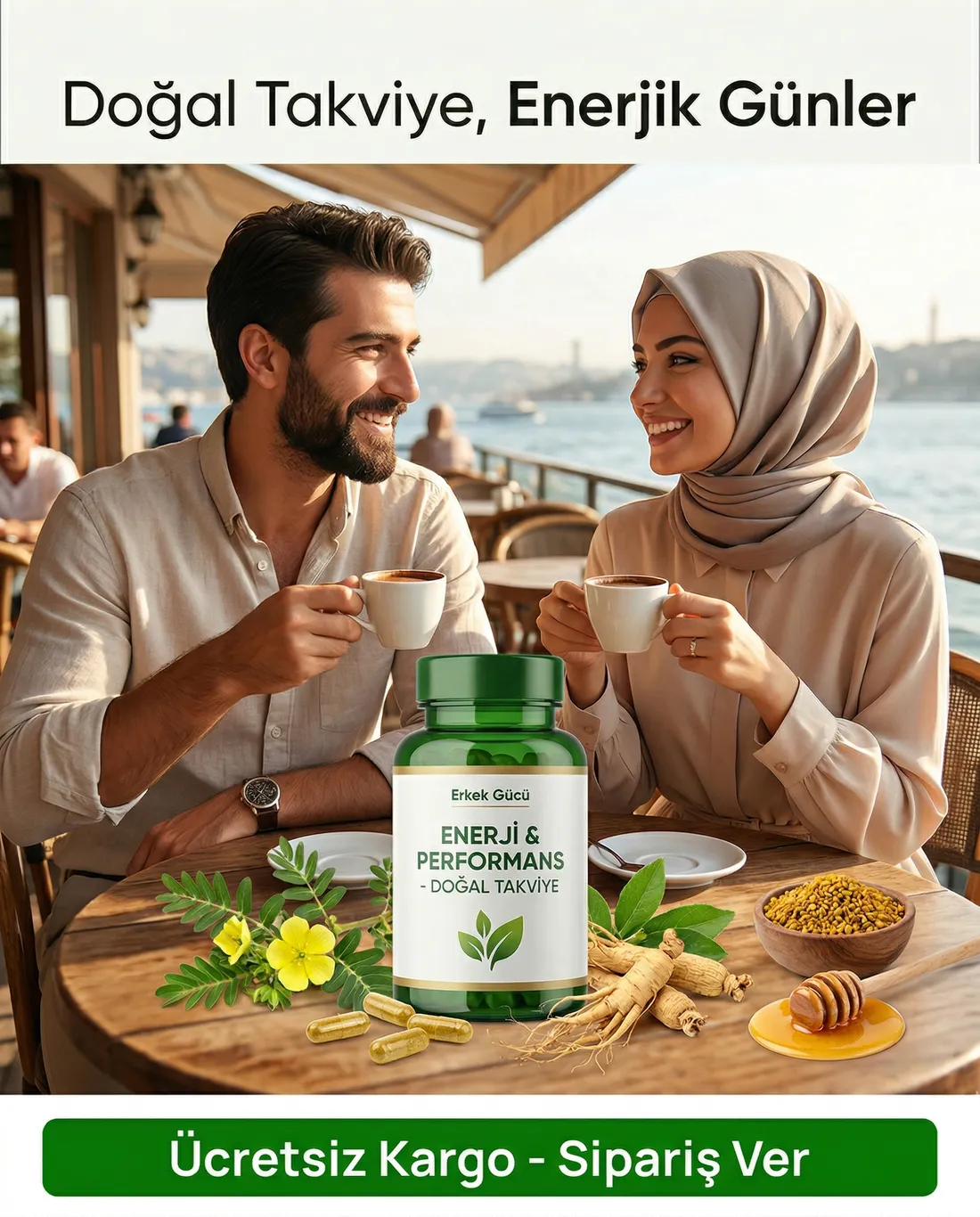 Erkek vitalitesi için geleneksel bitkisel destek