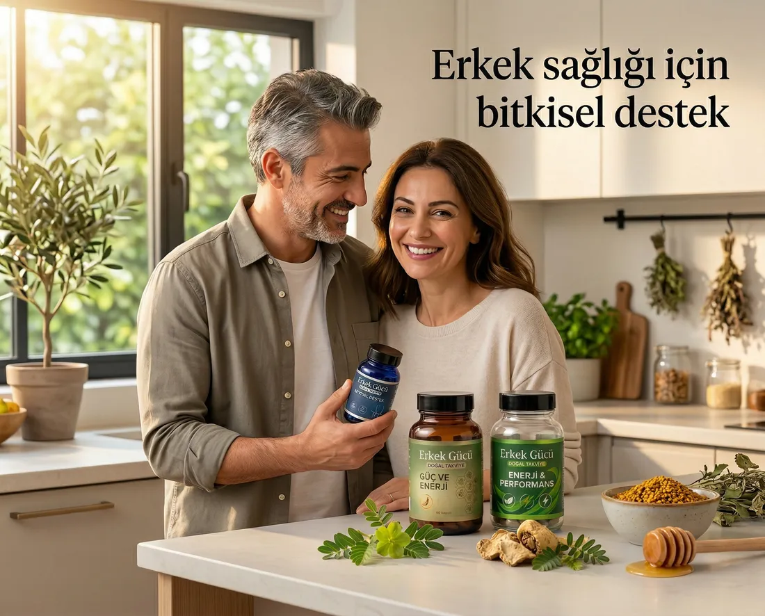 Bitkisel erkek sağlığı formülü ile özgüven desteği