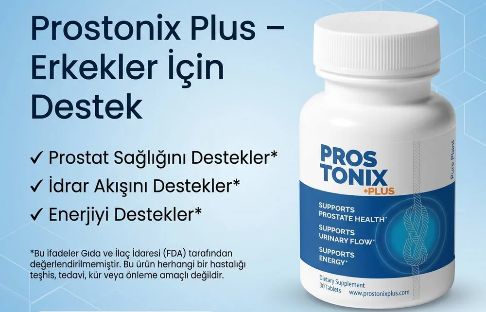 Prostonix Plus bitkisel tablet tanıtımı