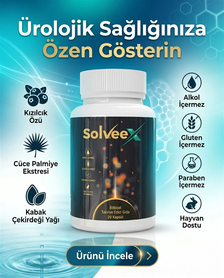 Solveex prostat sağlığı destek formülü