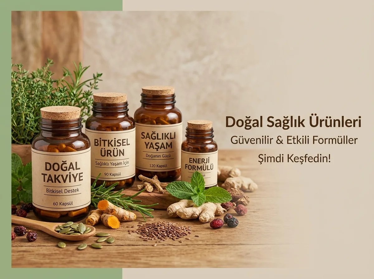 Bitkisel gıda takviyeleri ve doğal içerikler